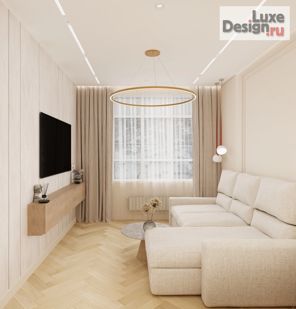 Дизайн интерьера трехкомнатной квартиры "ЖК-1 Ленинградский, г. Москва" (фото 16)