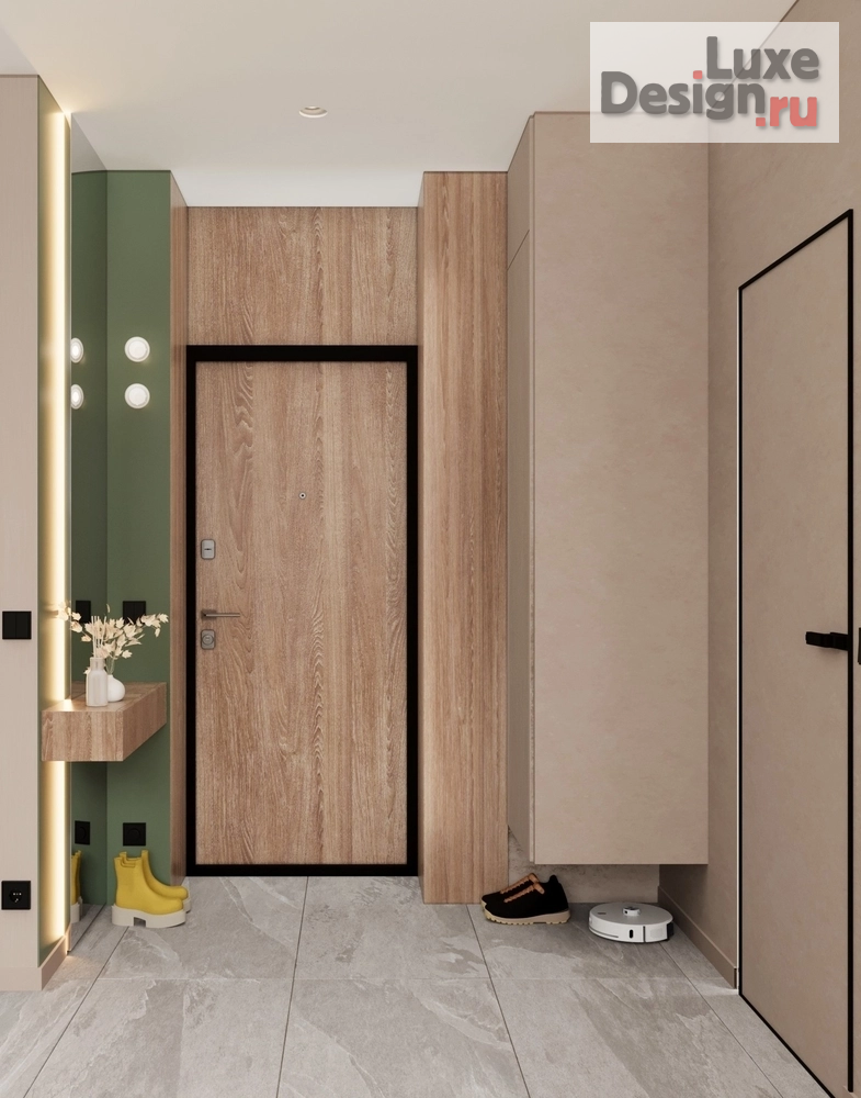 Дизайн интерьера двухкомнатной квартиры "ЖК Адалин на Южном, г. Барнаул" (фото 8)