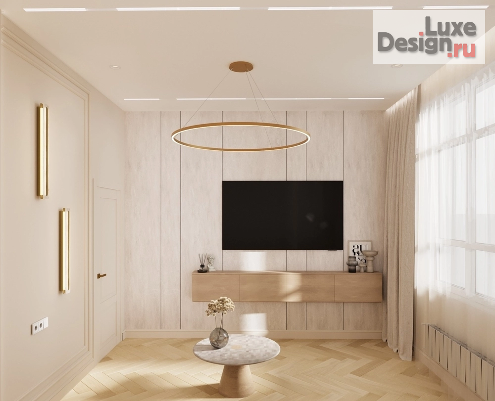 Дизайн интерьера трехкомнатной квартиры "ЖК-1 Ленинградский, г. Москва" (фото 17)