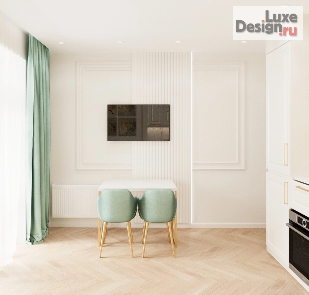 Дизайн интерьера однокомнатной квартиры "Квартира для сдачи в аренду, г. Барнаул" (фото 6)