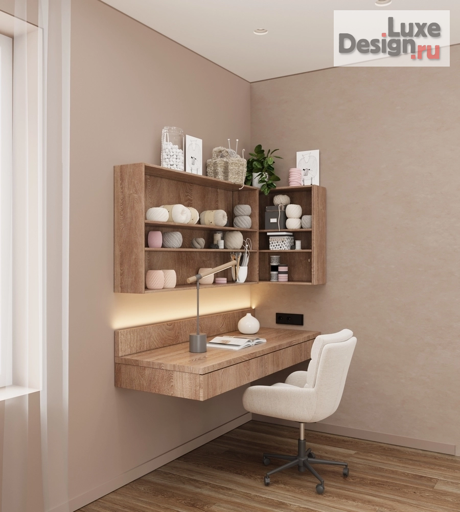 Дизайн интерьера двухкомнатной квартиры "ЖК Адалин на Южном, г. Барнаул" (фото 10)