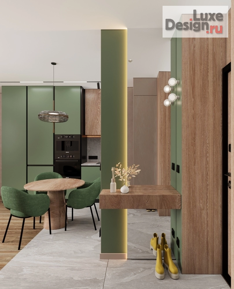 Дизайн интерьера двухкомнатной квартиры "ЖК Адалин на Южном, г. Барнаул" (фото 11)