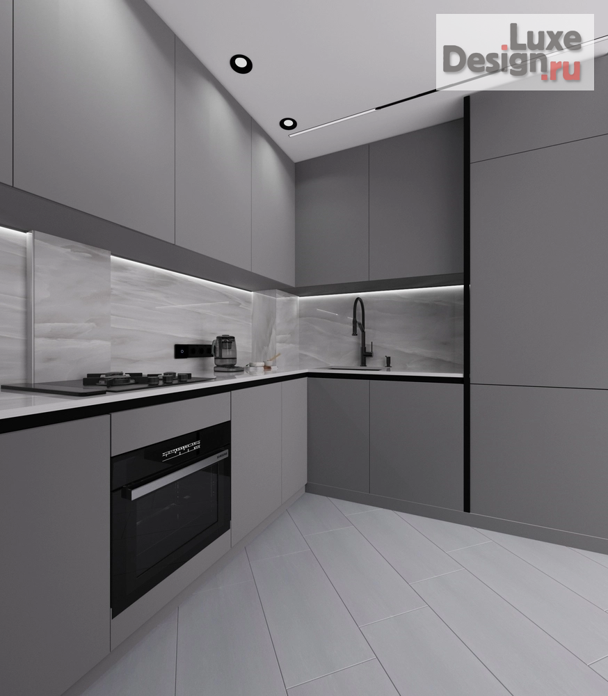 Дизайн интерьера двухкомнатной квартиры "Квартира 2х комнатная, для девушки и кота) г. Истра" (фото 20)