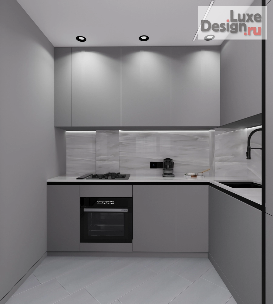 Дизайн интерьера двухкомнатной квартиры "Квартира 2х комнатная, для девушки и кота) г. Истра" (фото 21)