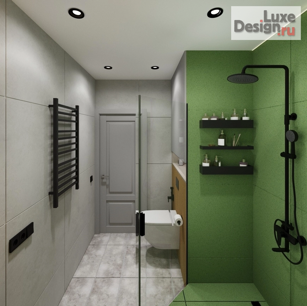 Дизайн интерьера трехкомнатной квартиры "ЖК "Движение Говорово", г. Москва" (фото 21)