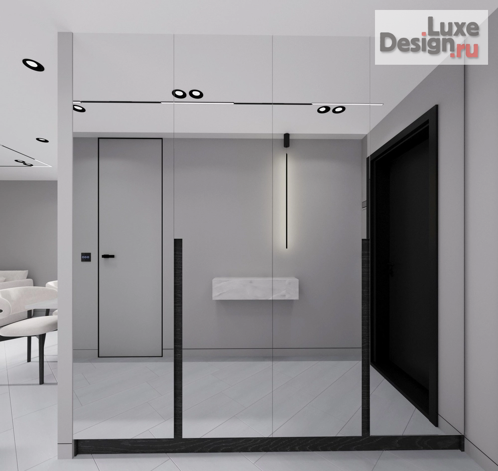 Дизайн интерьера двухкомнатной квартиры "Квартира 2х комнатная, для девушки и кота) г. Истра" (фото 22)