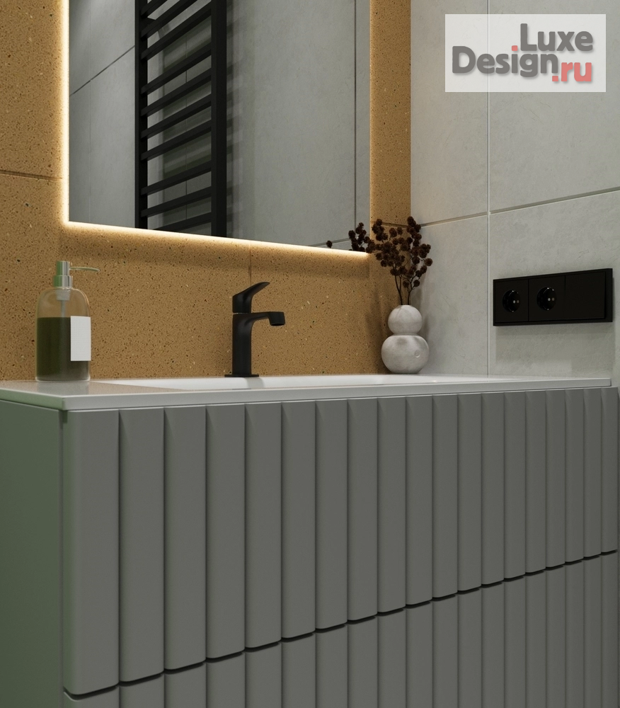 Дизайн интерьера трехкомнатной квартиры "ЖК "Движение Говорово", г. Москва" (фото 24)