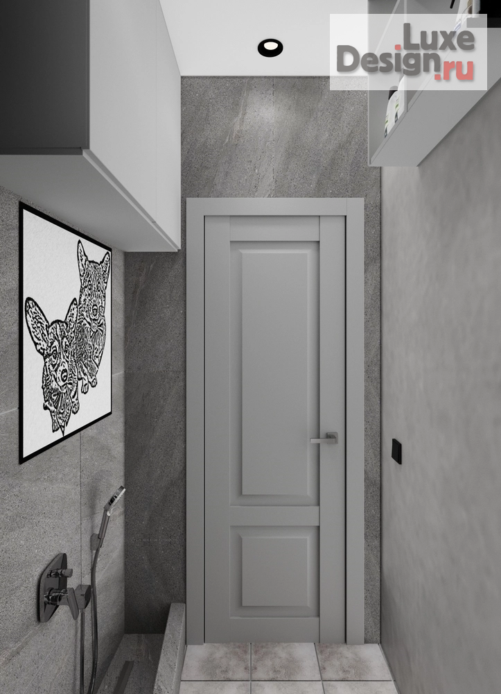 Дизайн интерьера трехкомнатной квартиры "ЖК "Движение Говорово", г. Москва" (фото 25)