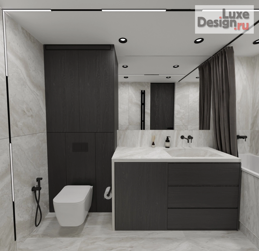 Дизайн интерьера двухкомнатной квартиры "Квартира 2х комнатная, для девушки и кота) г. Истра" (фото 26)