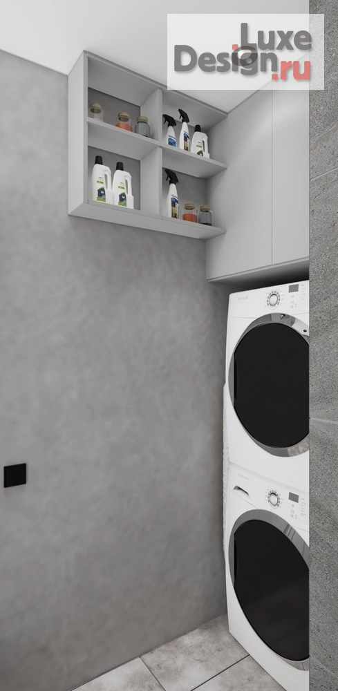 Дизайн интерьера трехкомнатной квартиры "ЖК "Движение Говорово", г. Москва" (фото 27)