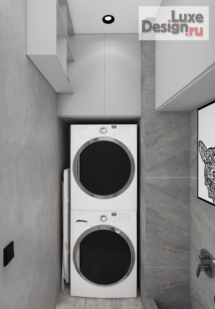 Дизайн интерьера трехкомнатной квартиры "ЖК "Движение Говорово", г. Москва" (фото 28)