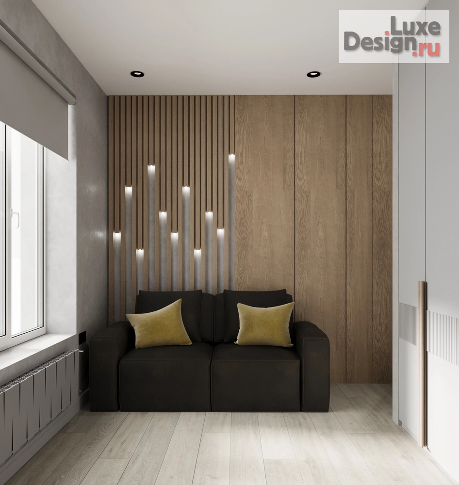 Дизайн интерьера трехкомнатной квартиры "ЖК "Движение Говорово", г. Москва" (фото 29)