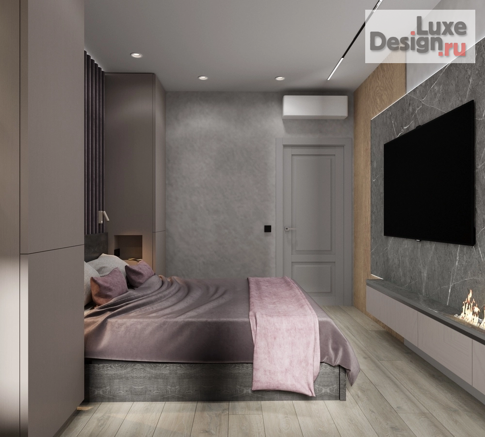 Дизайн интерьера трехкомнатной квартиры "ЖК "Движение Говорово", г. Москва" (фото 3)