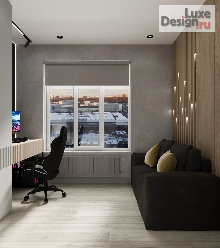 Дизайн интерьера трехкомнатной квартиры "ЖК "Движение Говорово", г. Москва" (фото 30)