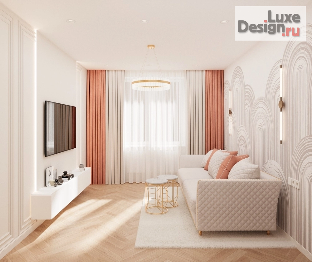 Дизайн интерьера однокомнатной квартиры "Квартира для сдачи в аренду, г. Барнаул" (фото 3)