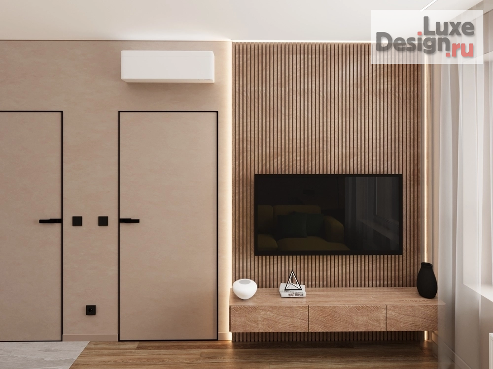 Дизайн интерьера двухкомнатной квартиры "ЖК Адалин на Южном, г. Барнаул" (фото 2)