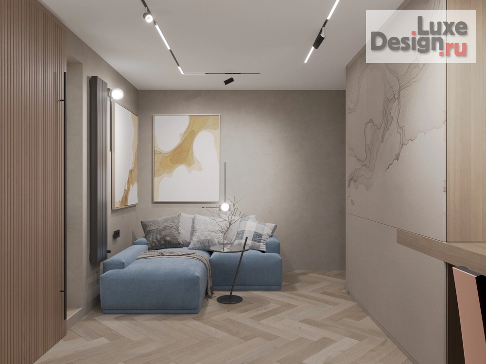 Дизайн интерьера трехкомнатной квартиры "ЖК Хорошоево г. Барнаул" (фото 29)