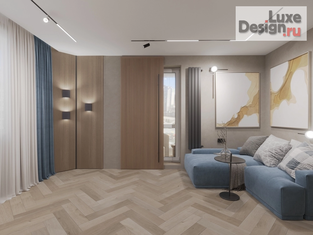 Дизайн интерьера трехкомнатной квартиры "ЖК Хорошоево г. Барнаул" (фото 31)