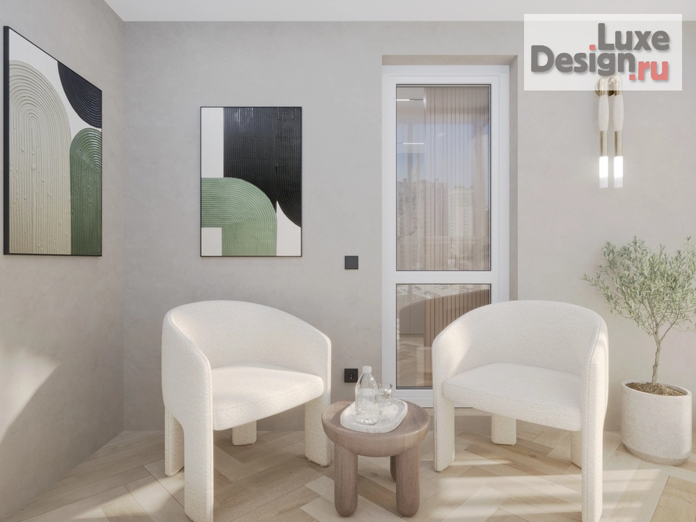 Дизайн интерьера трехкомнатной квартиры "ЖК Хорошоево г. Барнаул" (фото 34)