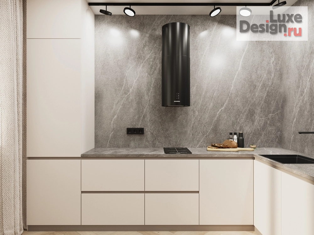 Дизайн интерьера трехкомнатной квартиры "ЖК Хорошоево г. Барнаул" (фото 5)