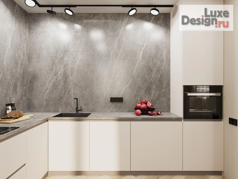 Дизайн интерьера трехкомнатной квартиры "ЖК Хорошоево г. Барнаул" (фото 6)