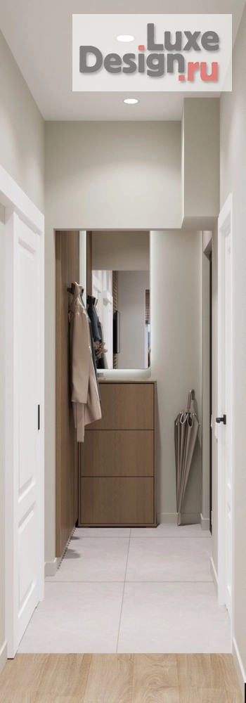 Дизайн интерьера трехкомнатной квартиры "ЖК Полис Лаврики, г. Санкт-Петербург" (фото 9)