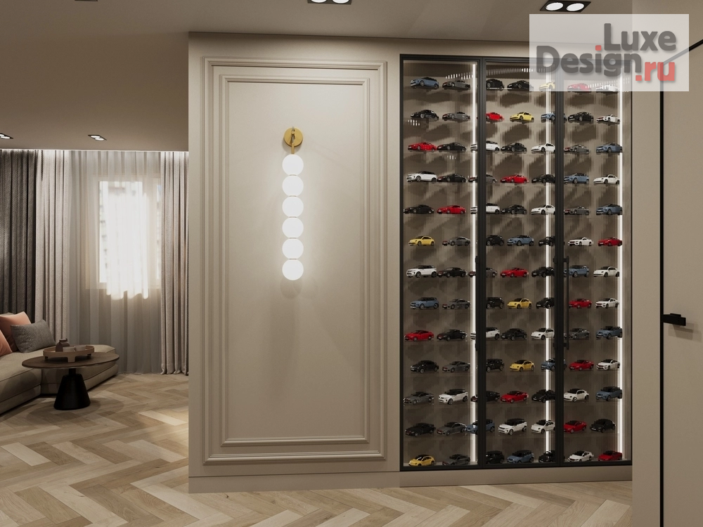 Дизайн интерьера трехкомнатной квартиры "ЖК Хорошоево г. Барнаул" (фото 10)