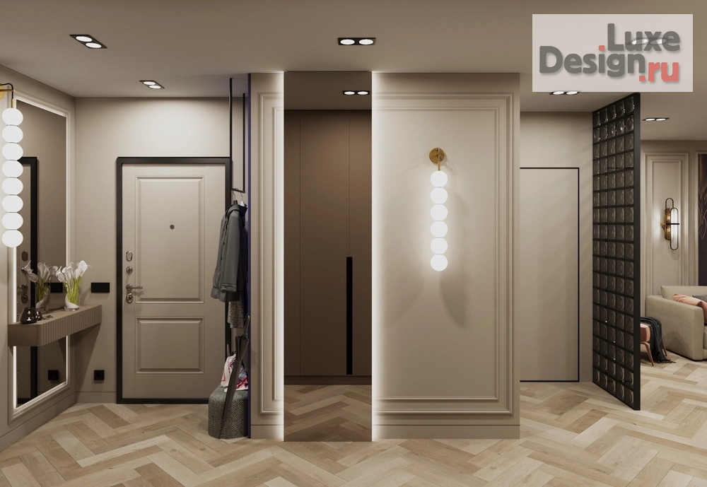 Дизайн интерьера трехкомнатной квартиры "ЖК Хорошоево г. Барнаул" (фото 13)