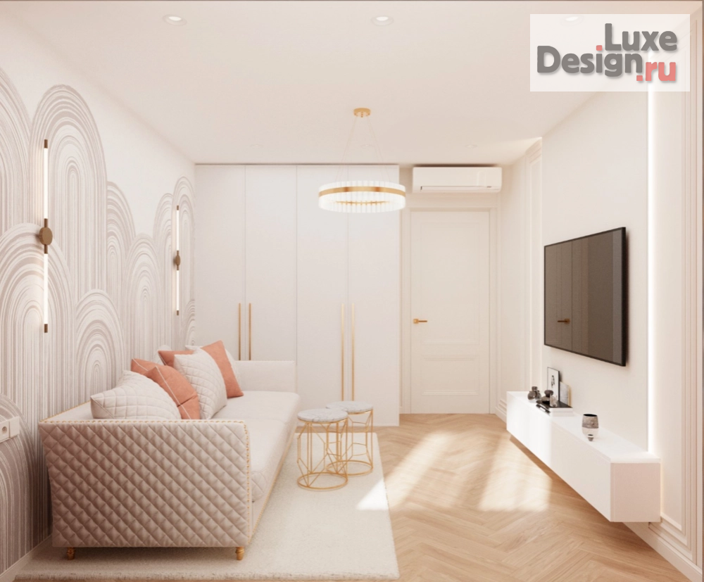 Дизайн интерьера однокомнатной квартиры "Квартира для сдачи в аренду, г. Барнаул" (фото 2)