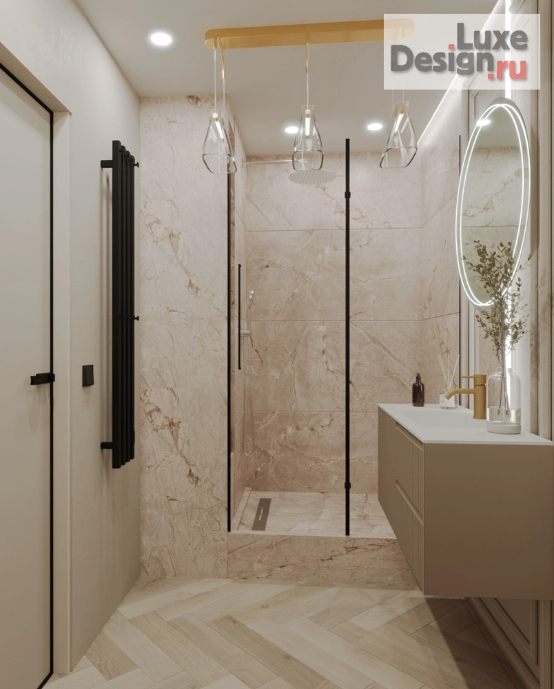 Дизайн интерьера трехкомнатной квартиры "ЖК Хорошоево г. Барнаул" (фото 22)