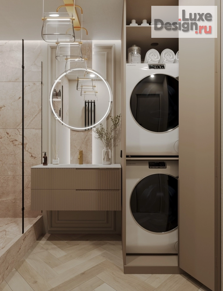 Дизайн интерьера трехкомнатной квартиры "ЖК Хорошоево г. Барнаул" (фото 23)