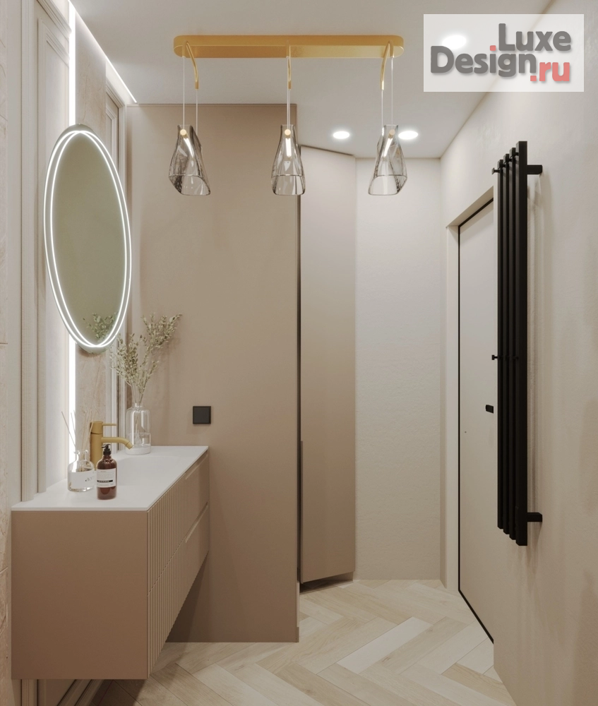 Дизайн интерьера трехкомнатной квартиры "ЖК Хорошоево г. Барнаул" (фото 25)