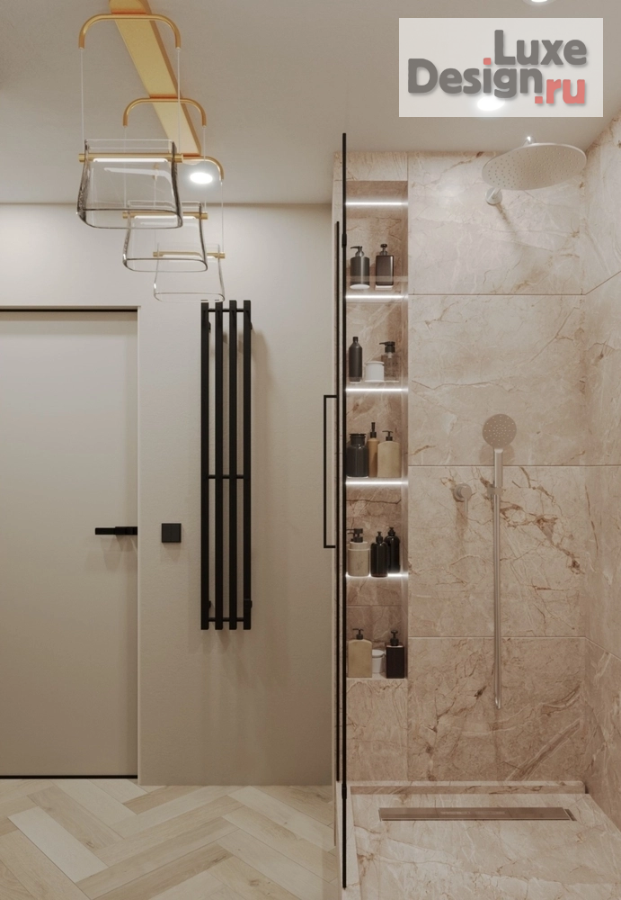 Дизайн интерьера трехкомнатной квартиры "ЖК Хорошоево г. Барнаул" (фото 26)