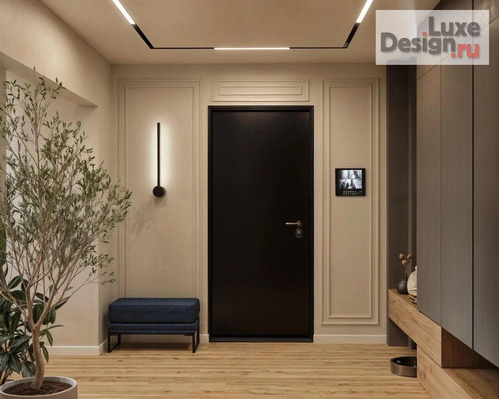 Дизайн интерьера трехкомнатной квартиры "Дизайн-проект ЖК "ОЗОН" г. Барнаул" (фото 5)