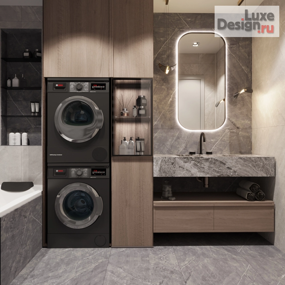 Дизайн интерьера трехкомнатной квартиры "Дизайн-проект ЖК "ОЗОН" г. Барнаул" (фото 10)