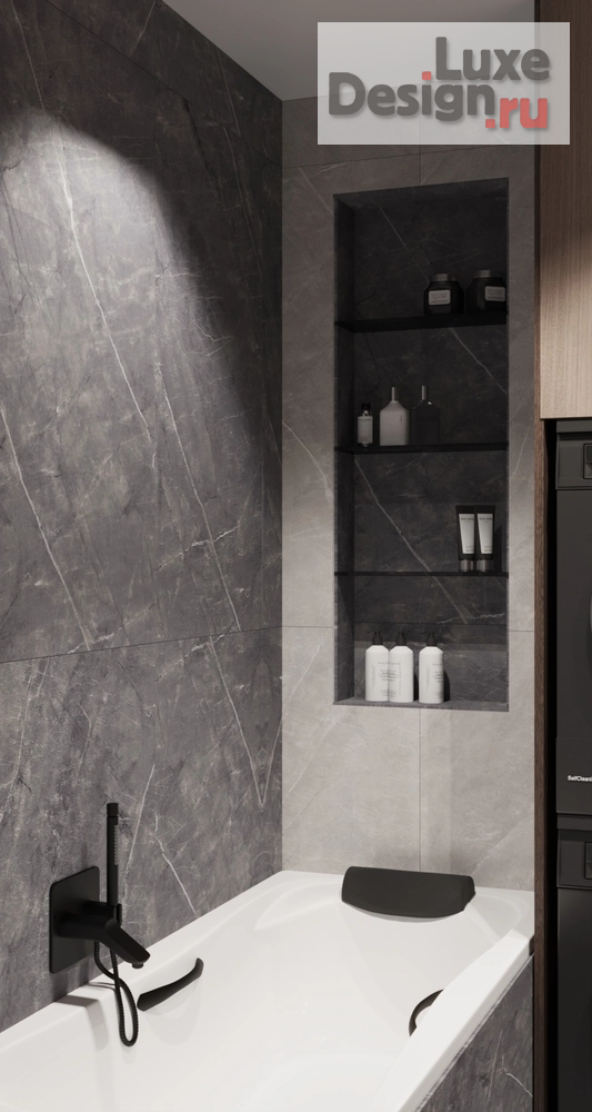 Дизайн интерьера трехкомнатной квартиры "Дизайн-проект ЖК "ОЗОН" г. Барнаул" (фото 13)