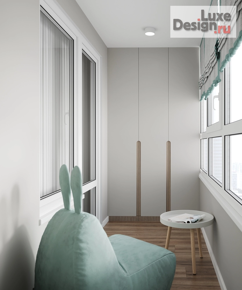 Дизайн интерьера трехкомнатной квартиры "Дизайн-проект ЖК "ОЗОН" г. Барнаул" (фото 17)