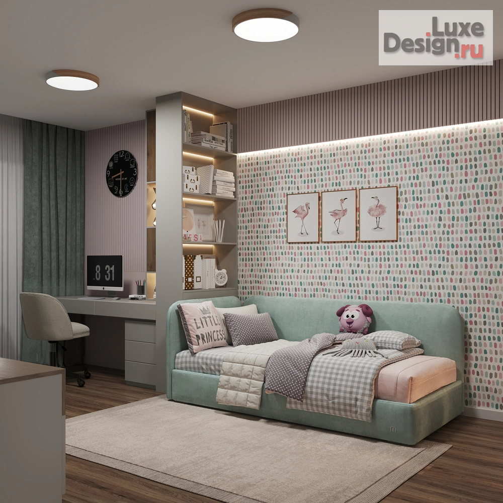 Дизайн интерьера трехкомнатной квартиры "Дизайн-проект ЖК "ОЗОН" г. Барнаул" (фото 15)