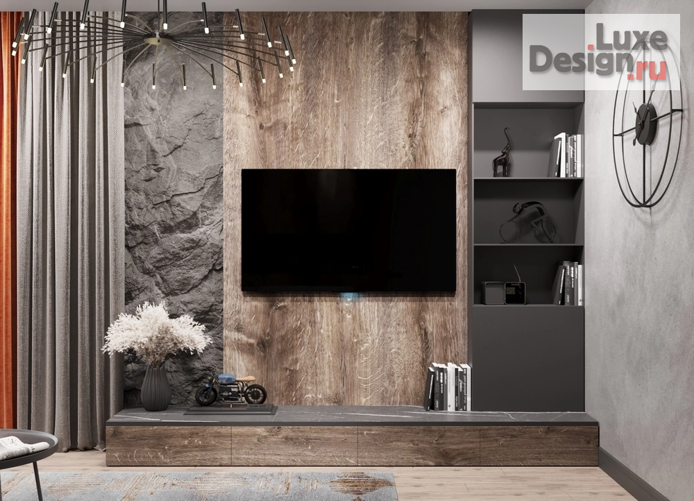 Дизайн интерьера гостиной "Гостиная в стиле "LOFT"" (фото 1)