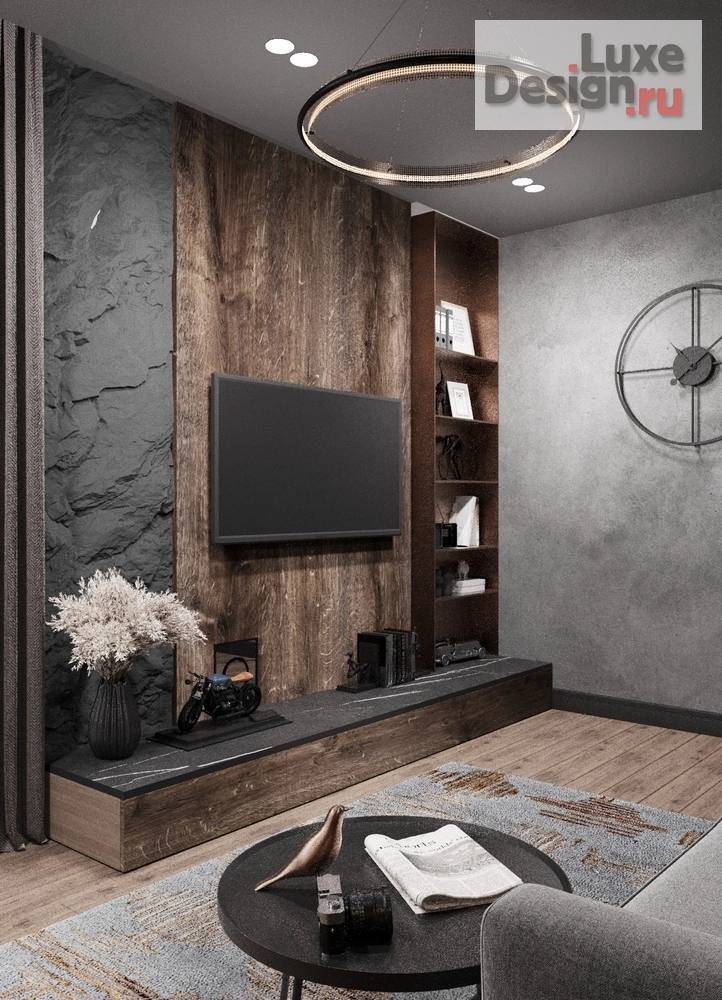 Дизайн интерьера гостиной "Гостиная в стиле "LOFT"" (фото 5)