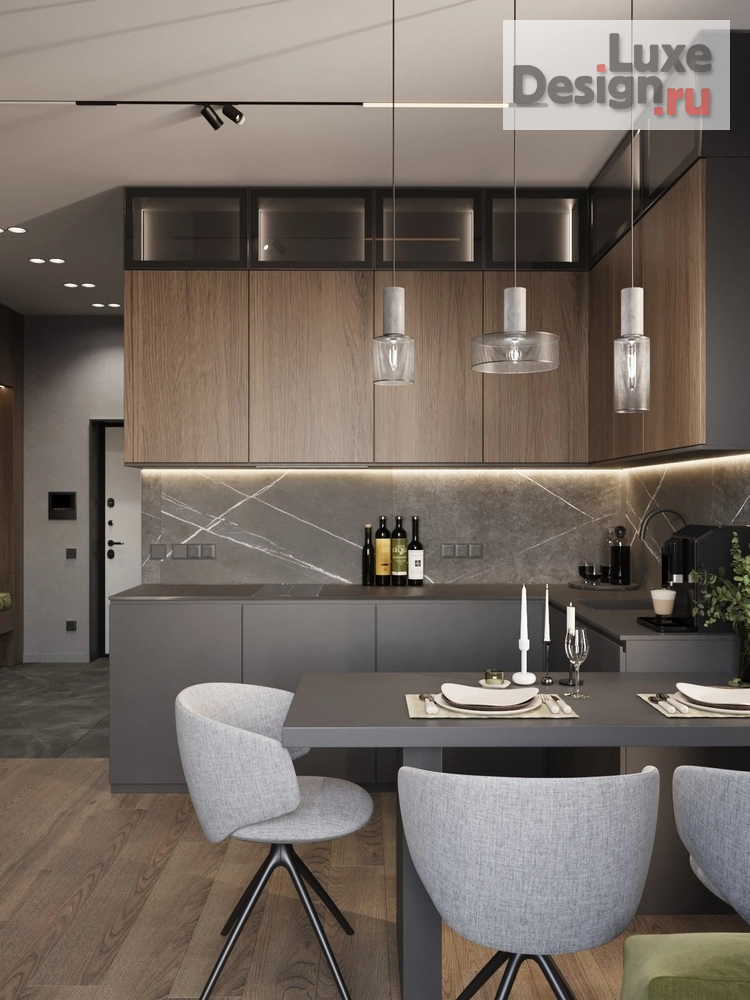 Дизайн интерьера двухкомнатной квартиры "Проект евродвушки " (фото 14)