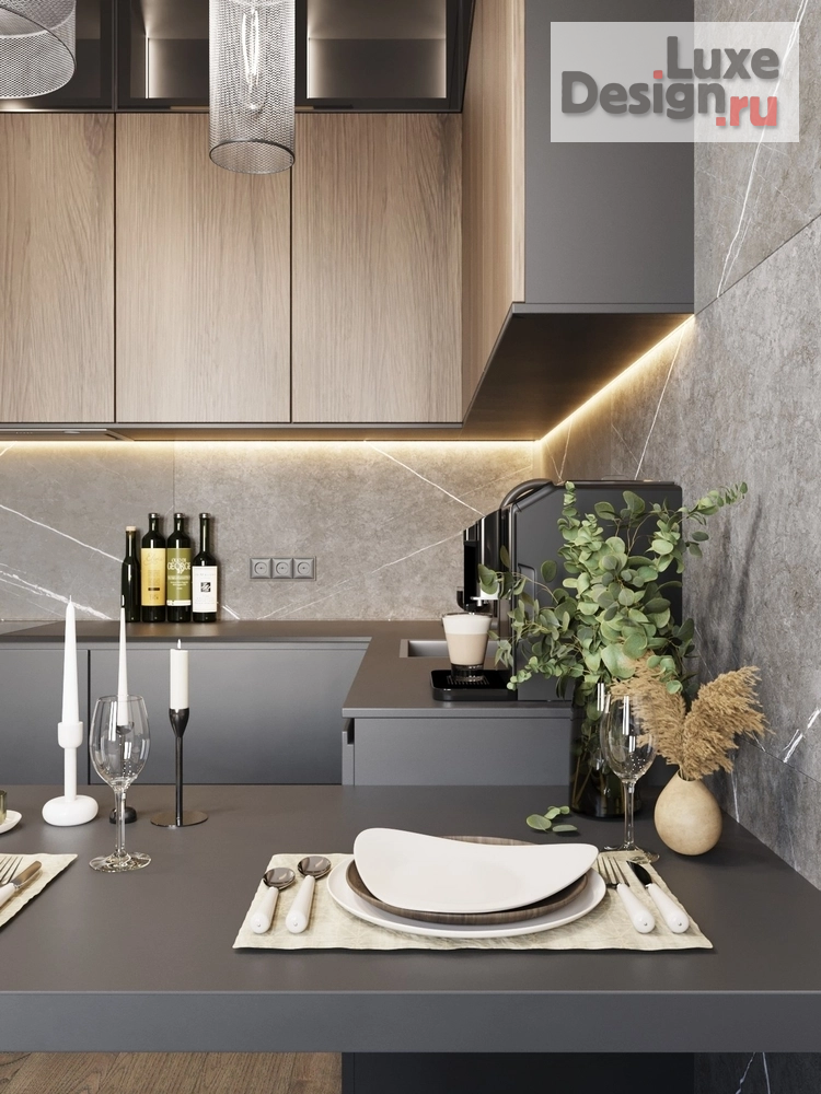 Дизайн интерьера двухкомнатной квартиры "Проект евродвушки " (фото 15)