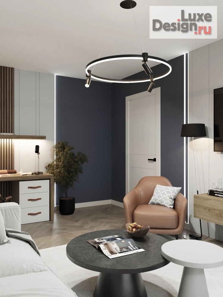 Дизайн интерьера гостиной "Проект гостиной" (фото 2)