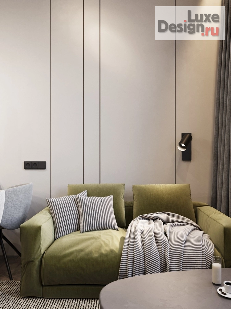 Дизайн интерьера двухкомнатной квартиры "Проект евродвушки " (фото 16)