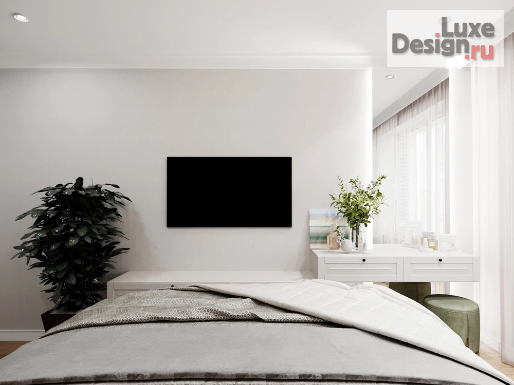 Дизайн интерьера спальни "Спальня в классическом стиле" (фото 4)