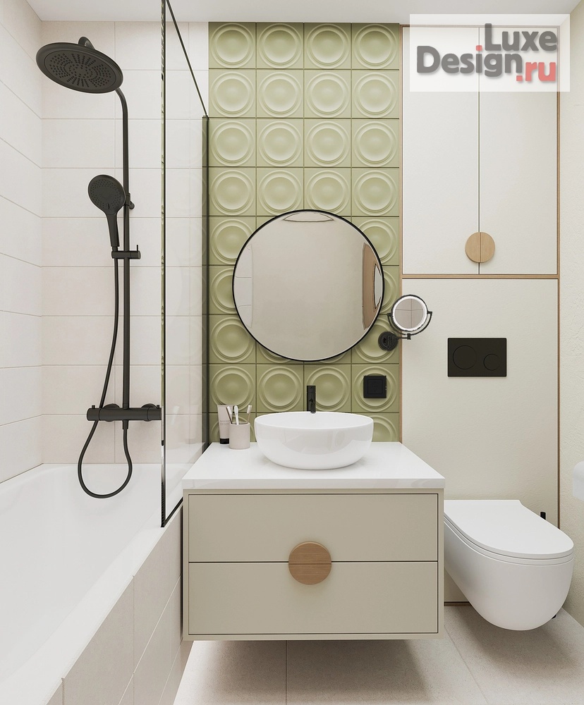 Дизайн интерьера спальни "Реализованные дизайн проекты в 2024 г." (фото 4)