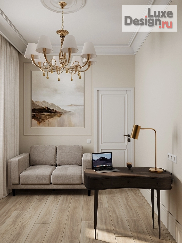 Дизайн интерьера спальни "Реализованные дизайн проекты в 2024 г." (фото 3)