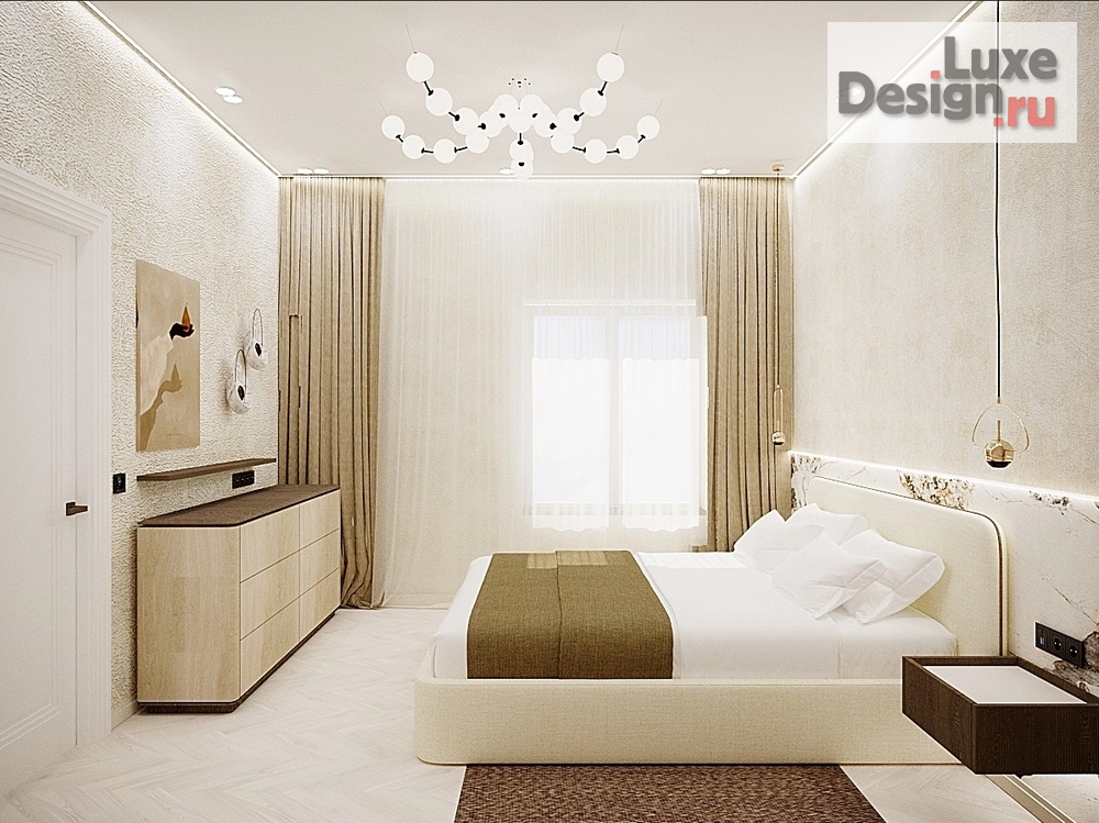 Дизайн интерьера спальни "Спальня " (фото 2)