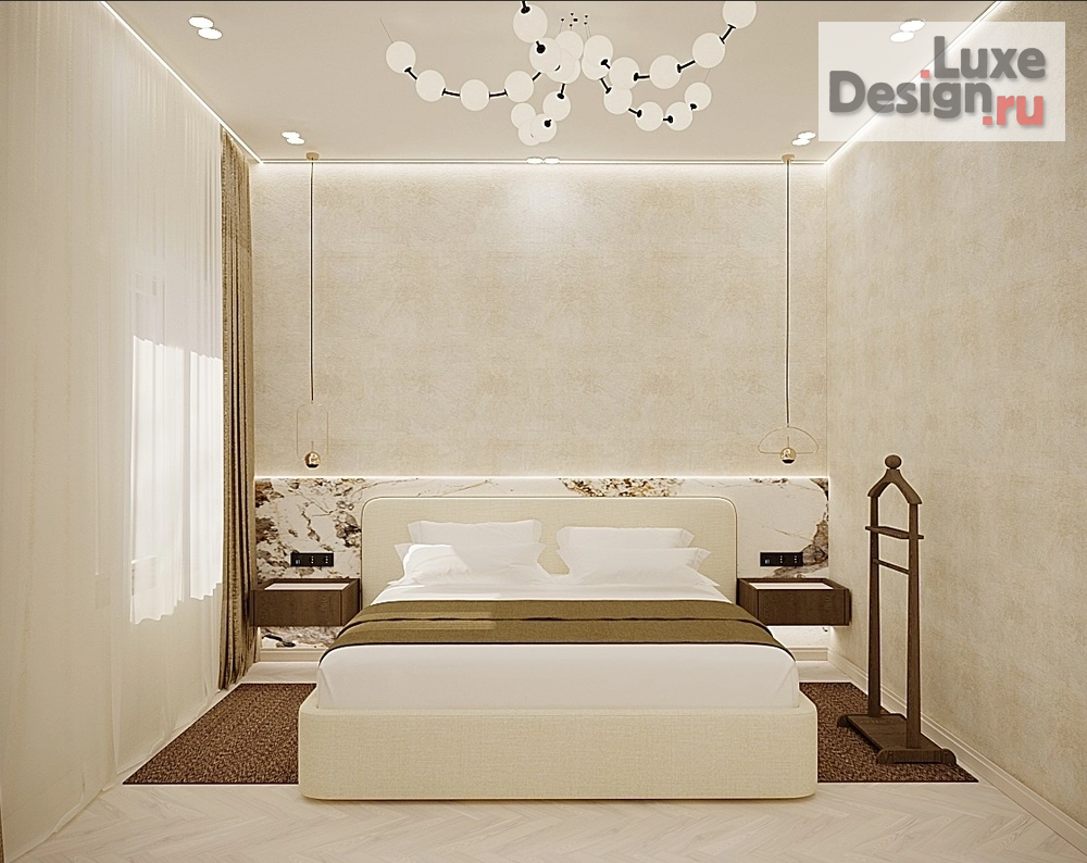 Дизайн интерьера спальни "Спальня " (фото 1)