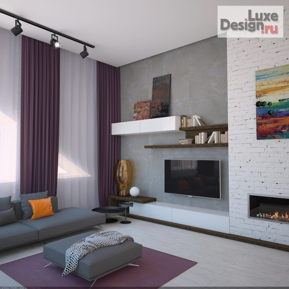 Дизайн интерьера четырехкомнатной квартиры "Проект квартиры 176 кв.м." (фото 4)